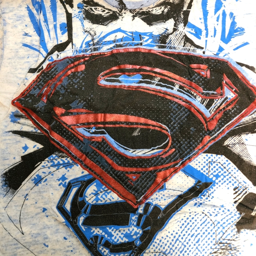 Superman Men's XXL DC Comic Lightweight Tshirt